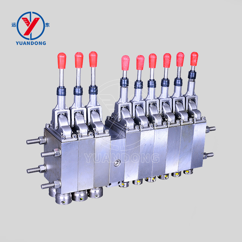 Reversing valve group