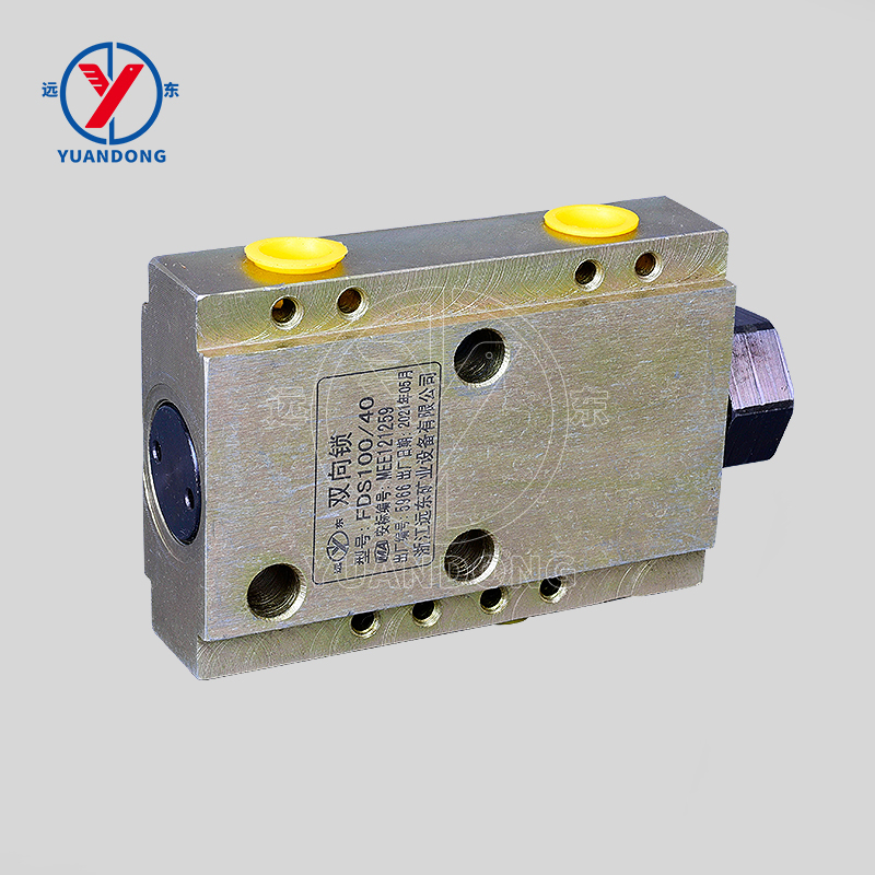 Coal mine stainless steel DXSS10 hydraulic FDS200/40 support side protection valve accessories two-way lock