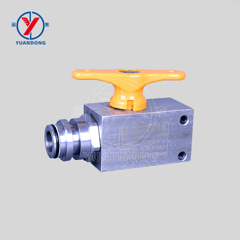 High pressure stainless steel FJQS-DN19 ball type stop valve with self-locking hydraulic support for coal mine