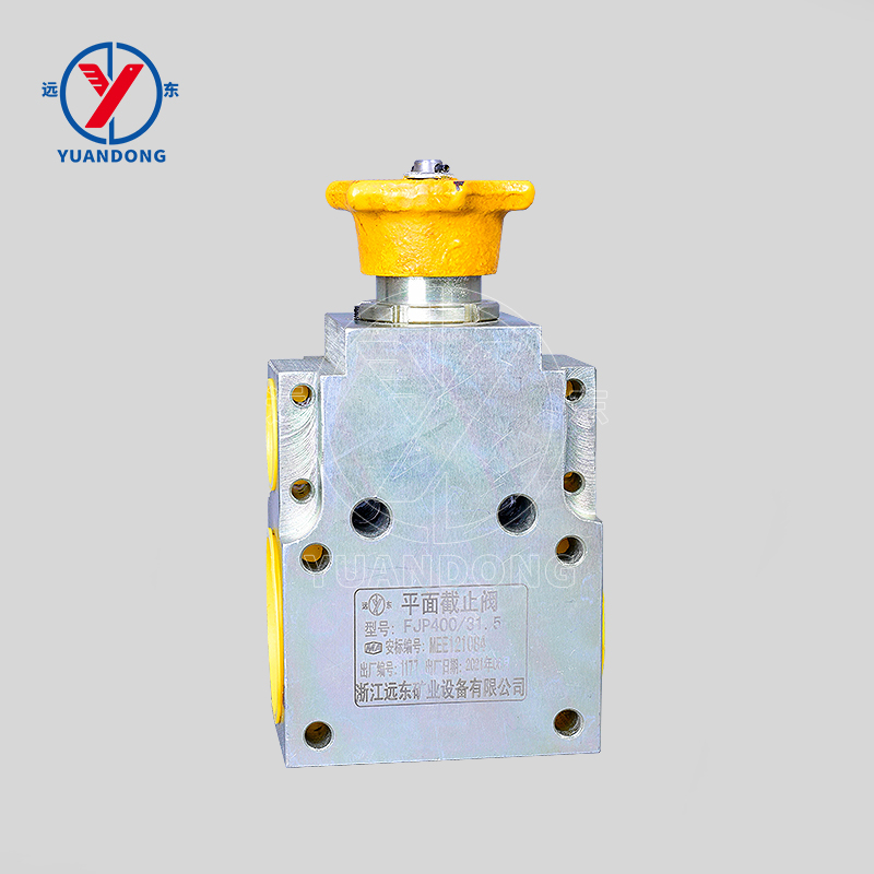 NZJF carbon steel FJZ400/31.5 hydraulic support pipe fittings cone stop valve for coal mine
